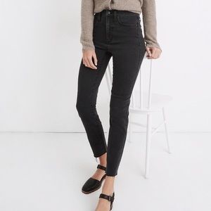 Madewell Women's Black Straight Leg Jeans
